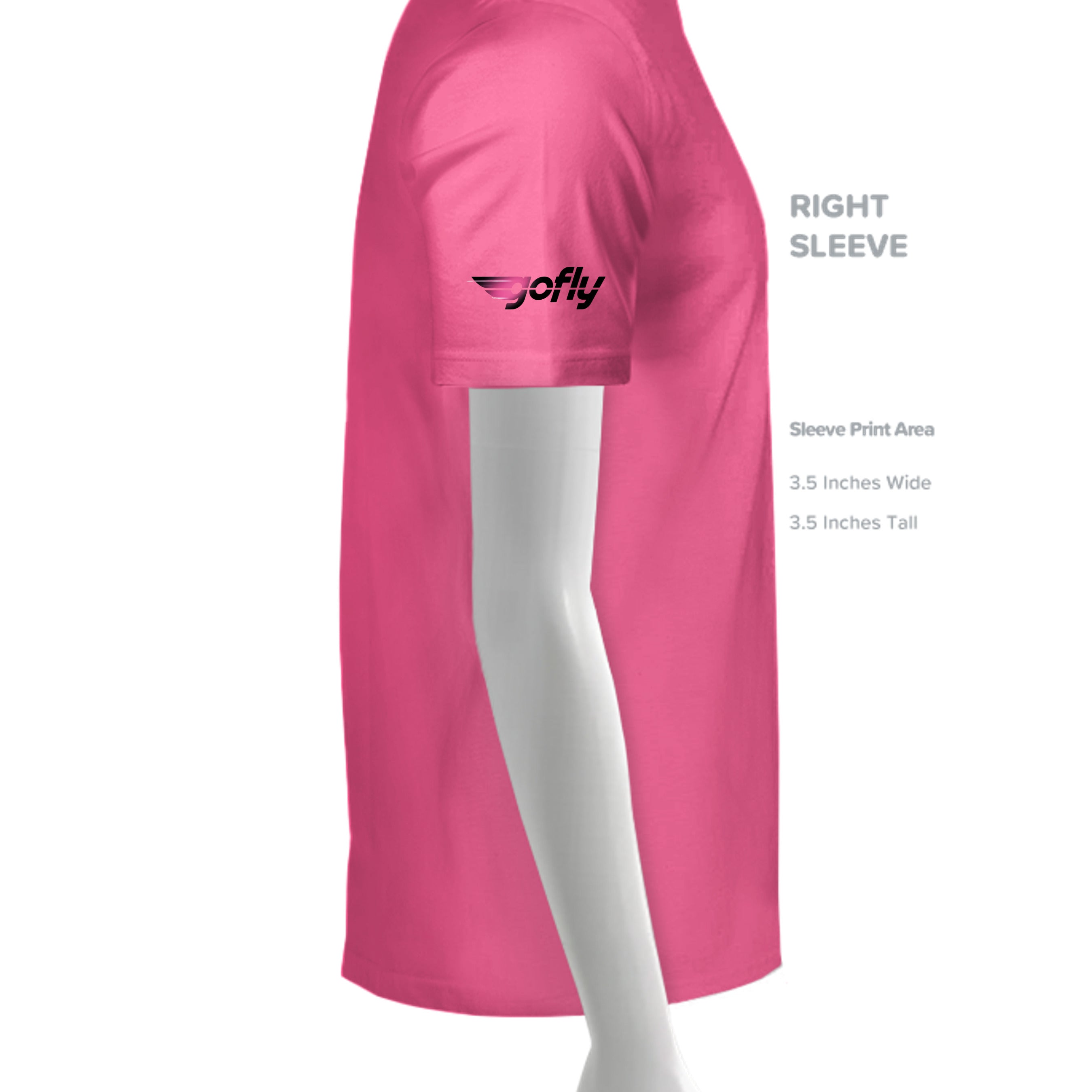 Neon Pink - LST350 - SLEEVE_RIGHT