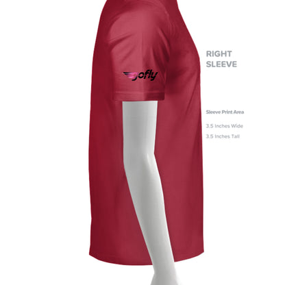 Deep Red - LST350 - SLEEVE_RIGHT