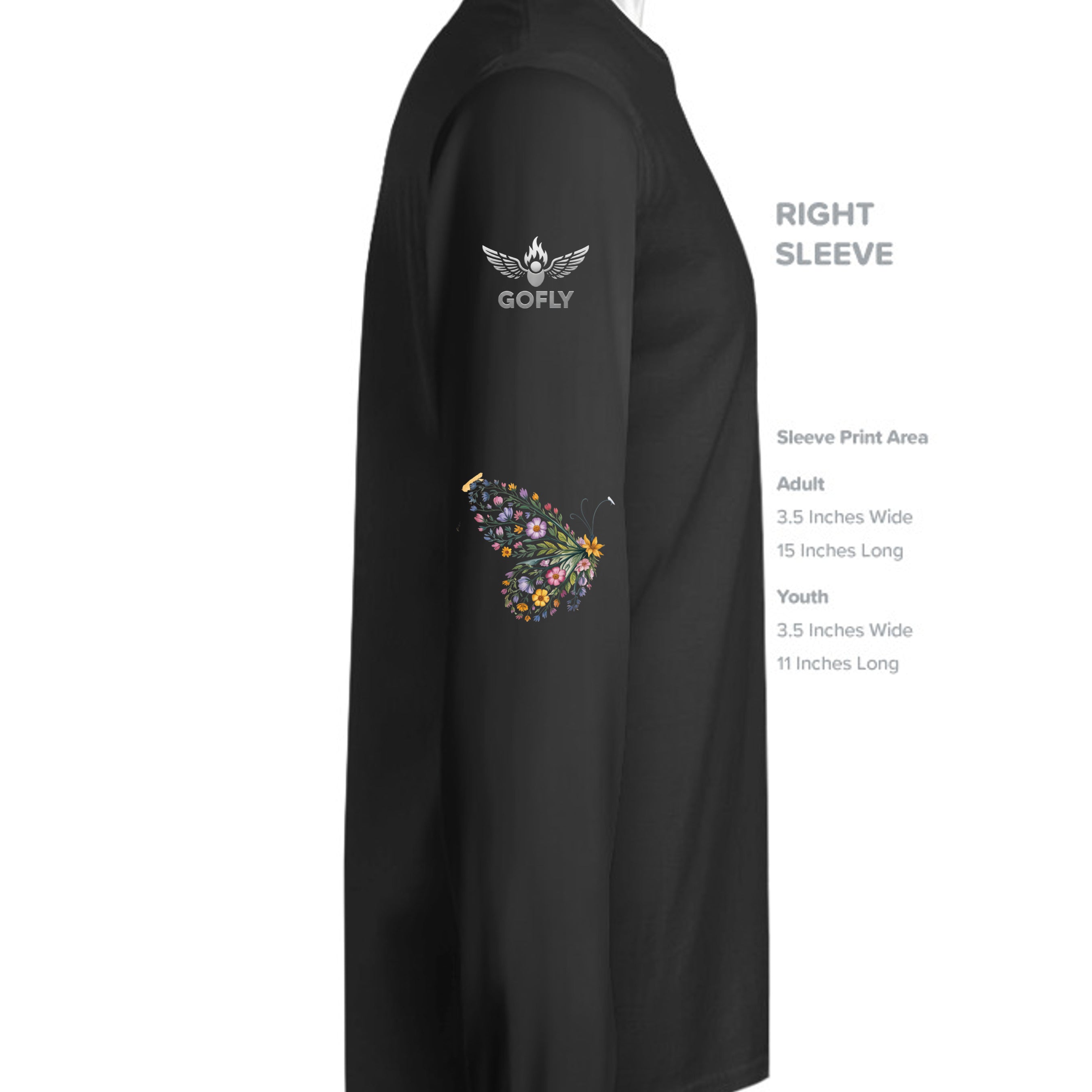 BLACK - B7505 - SLEEVE_RIGHT