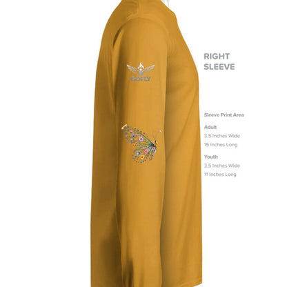 HEATHER MUSTARD - B7505 - SLEEVE_RIGHT
