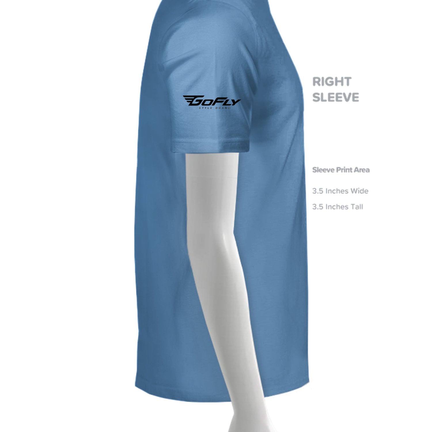 CAROLINA BLUE - G500B - SLEEVE_RIGHT