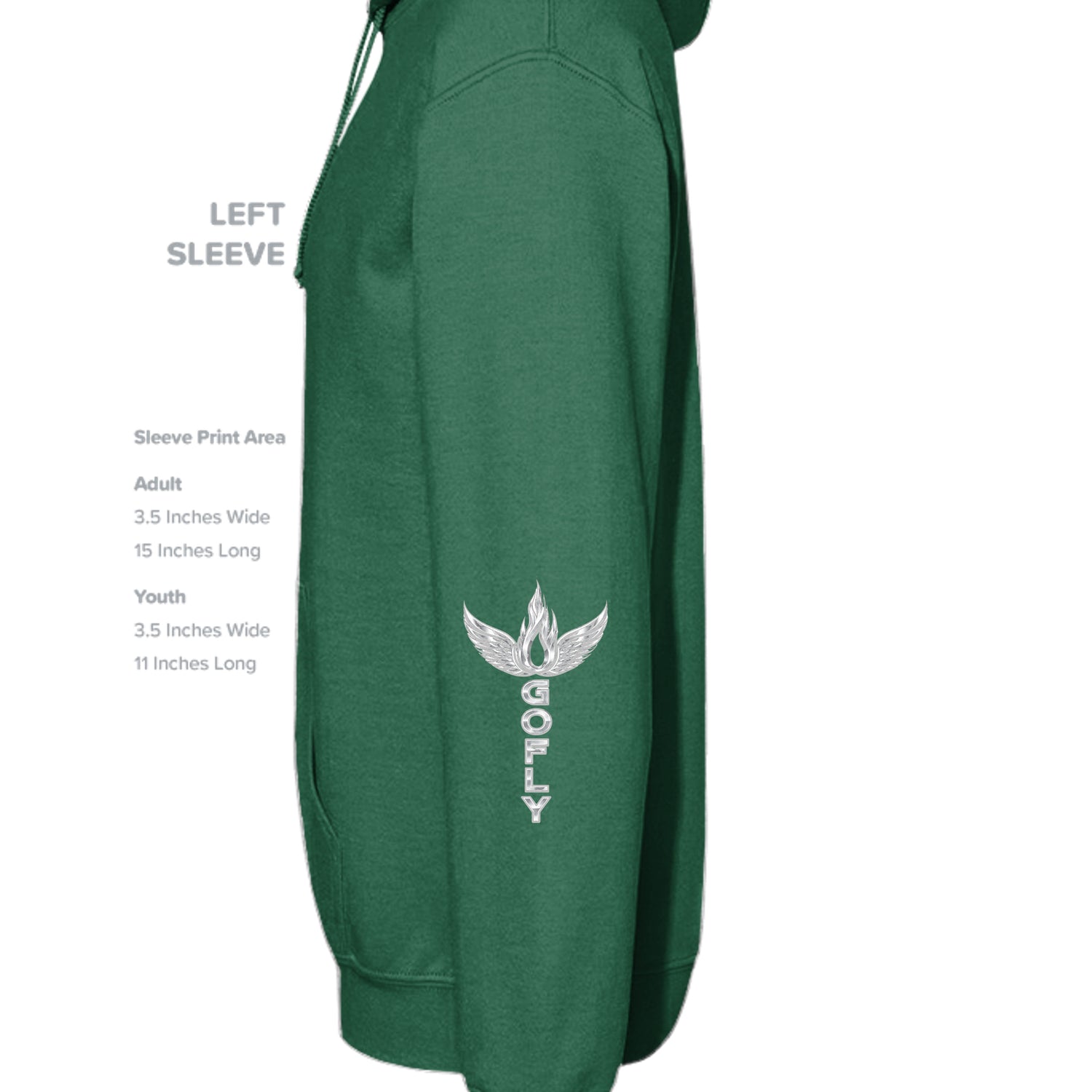 Fan Dark Green - G185 - SLEEVE_LEFT