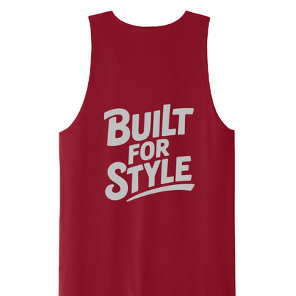 Deep Red/ Black - ST551 - BACK
