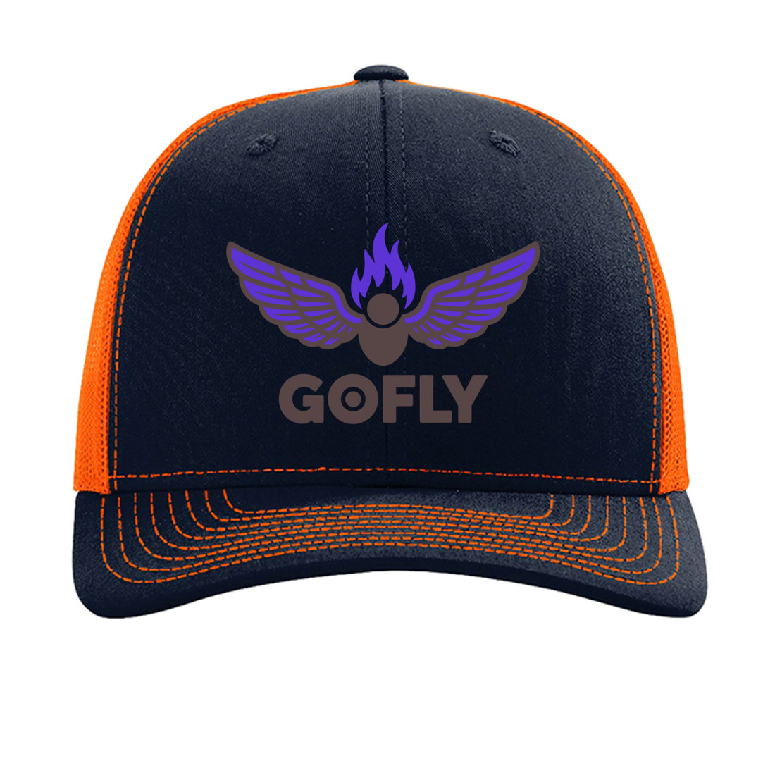 Navy/ Orange - 112 - FRONT
