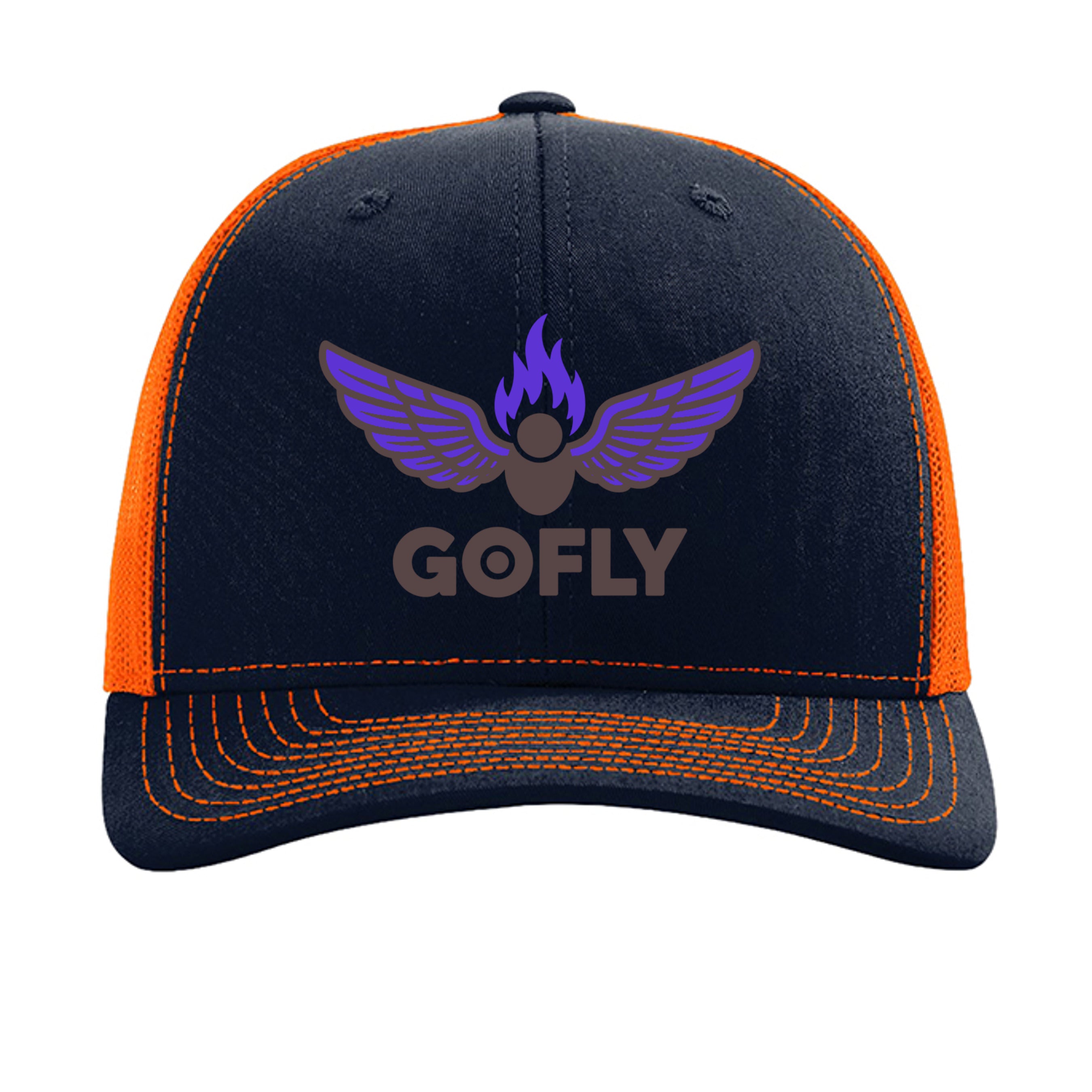 Navy/ Orange - 112 - FRONT