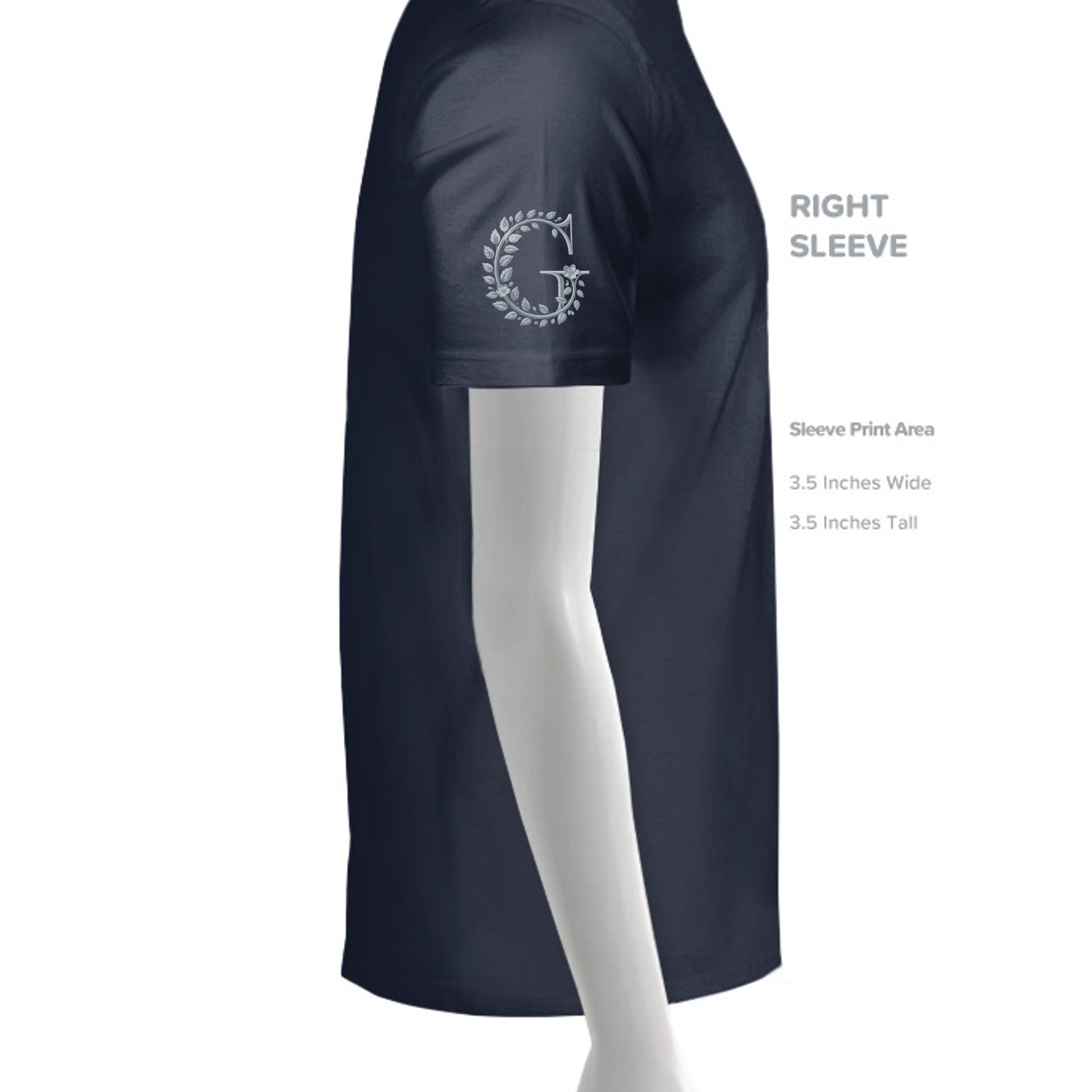 NAVY - G200T - SLEEVE_RIGHT