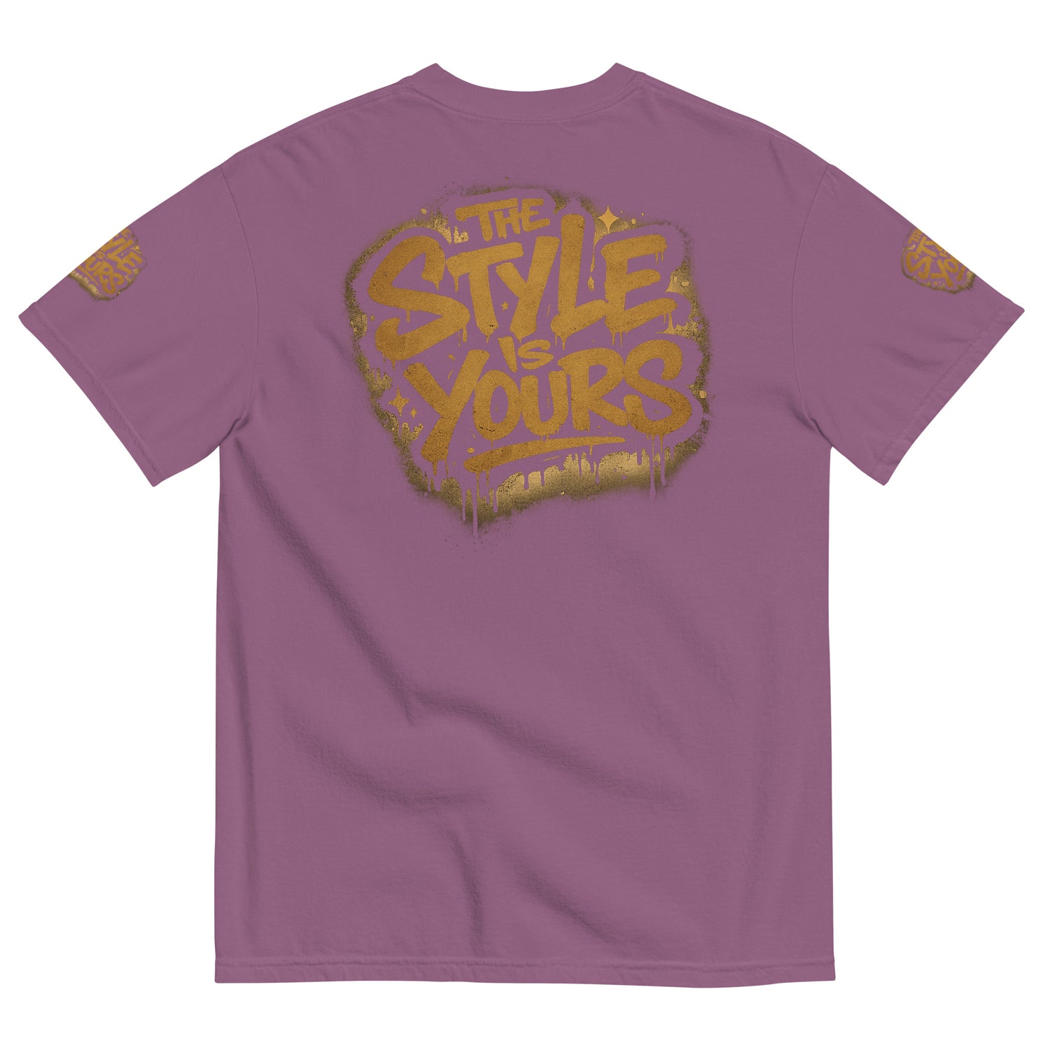 GoFly The Style Is Yours Unisex garment-dyed heavyweight t-shirt