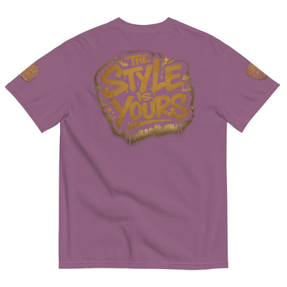 GoFly The Style Is Yours Unisex garment-dyed heavyweight t-shirt