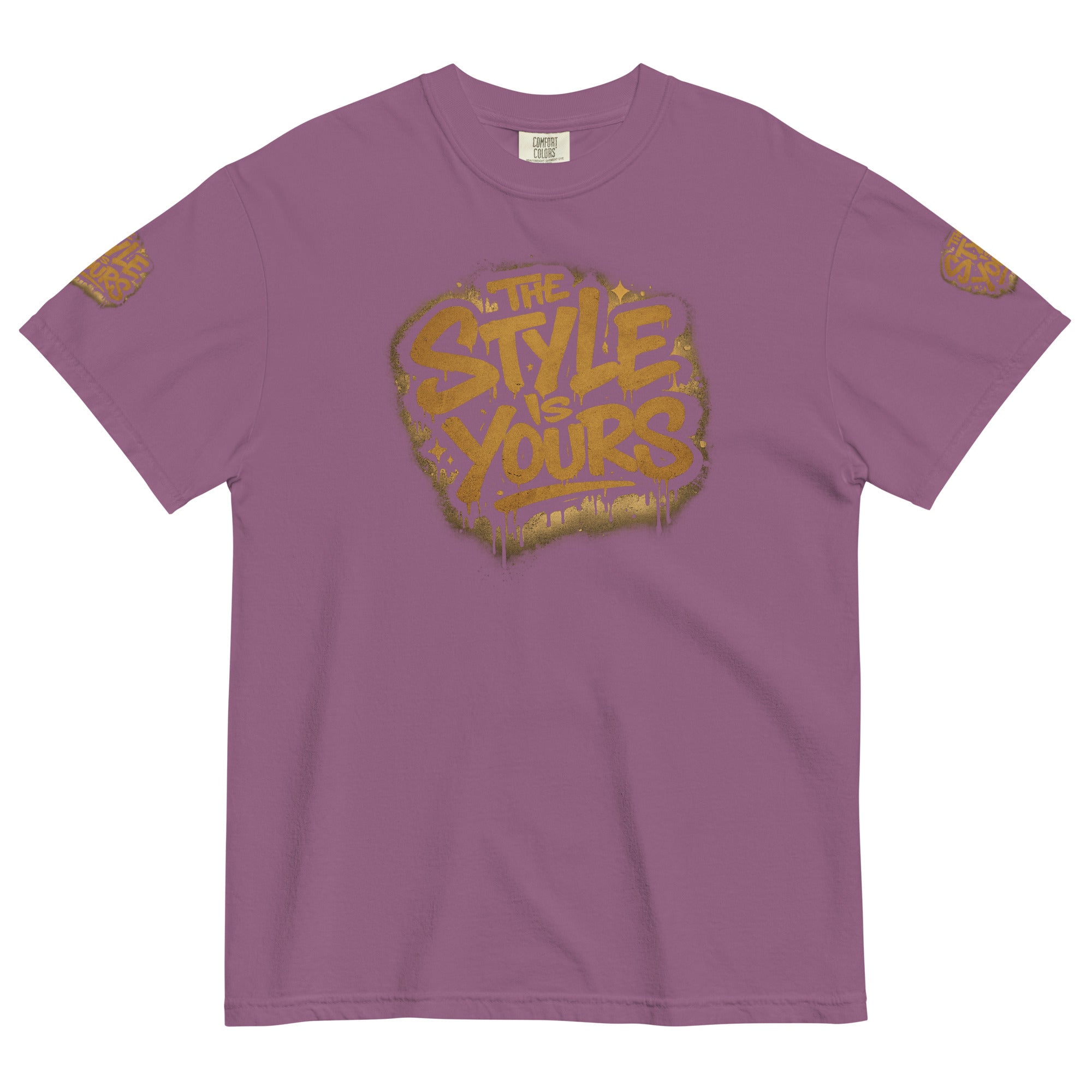 GoFly The Style Is Yours Unisex garment-dyed heavyweight t-shirt