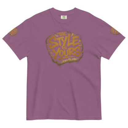 GoFly The Style Is Yours Unisex garment-dyed heavyweight t-shirt