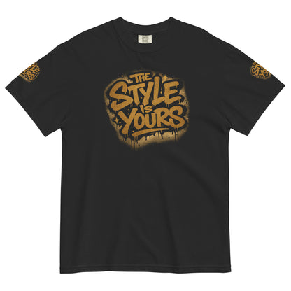 GoFly The Style Is Yours Unisex garment-dyed heavyweight t-shirt