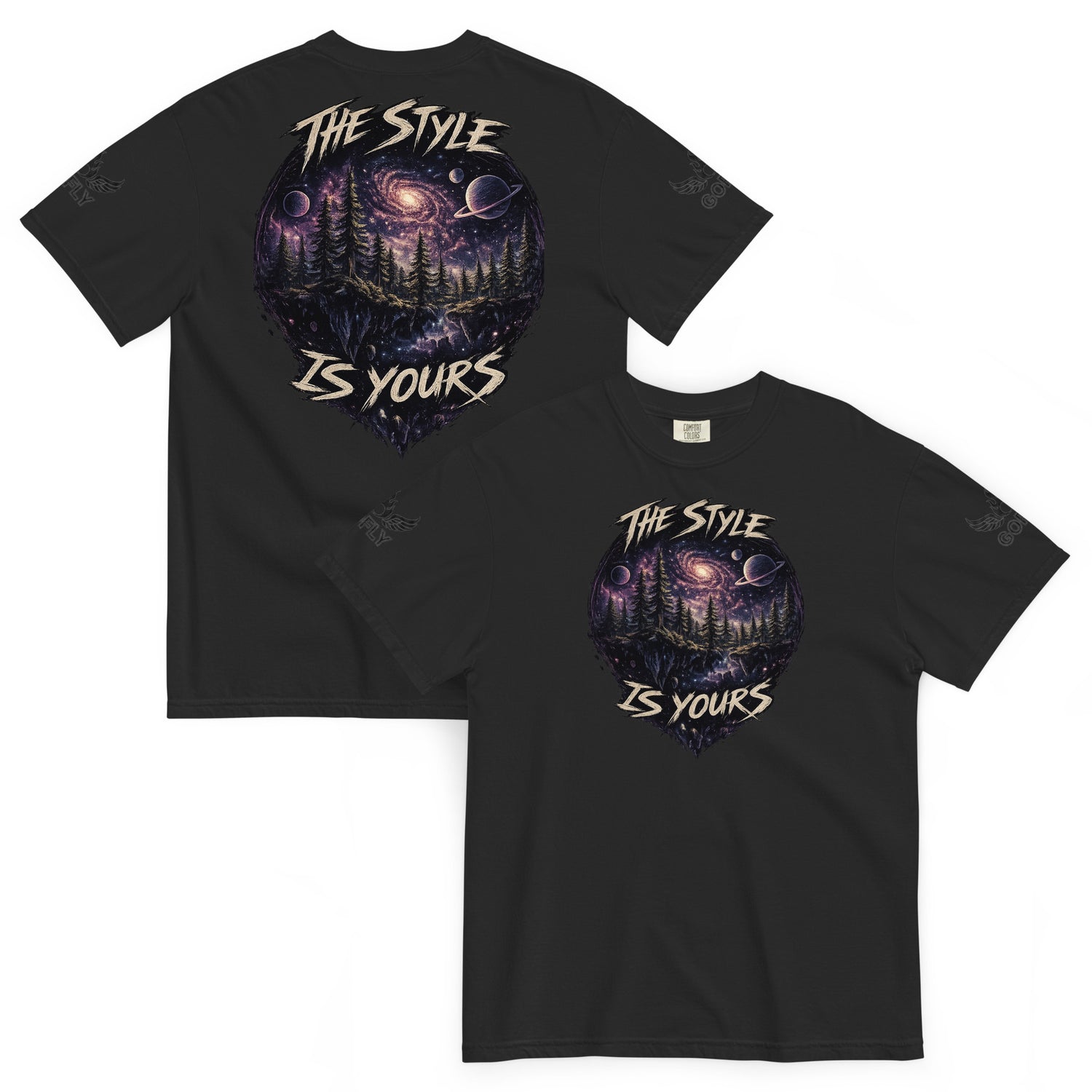 GoFly The Style Is Yours Unisex garment-dyed heavyweight t-shirt