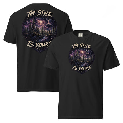 GoFly The Style Is Yours Unisex garment-dyed heavyweight t-shirt