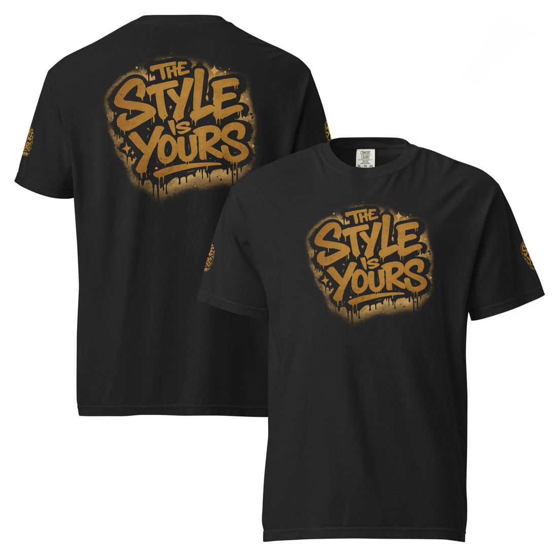 GoFly The Style Is Yours Unisex garment-dyed heavyweight t-shirt