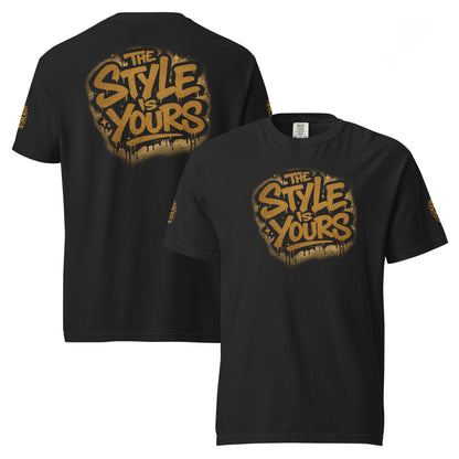 GoFly The Style Is Yours Unisex garment-dyed heavyweight t-shirt