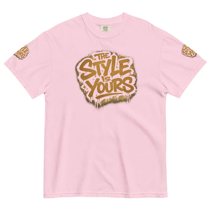 GoFly The Style Is Yours Unisex garment-dyed heavyweight t-shirt