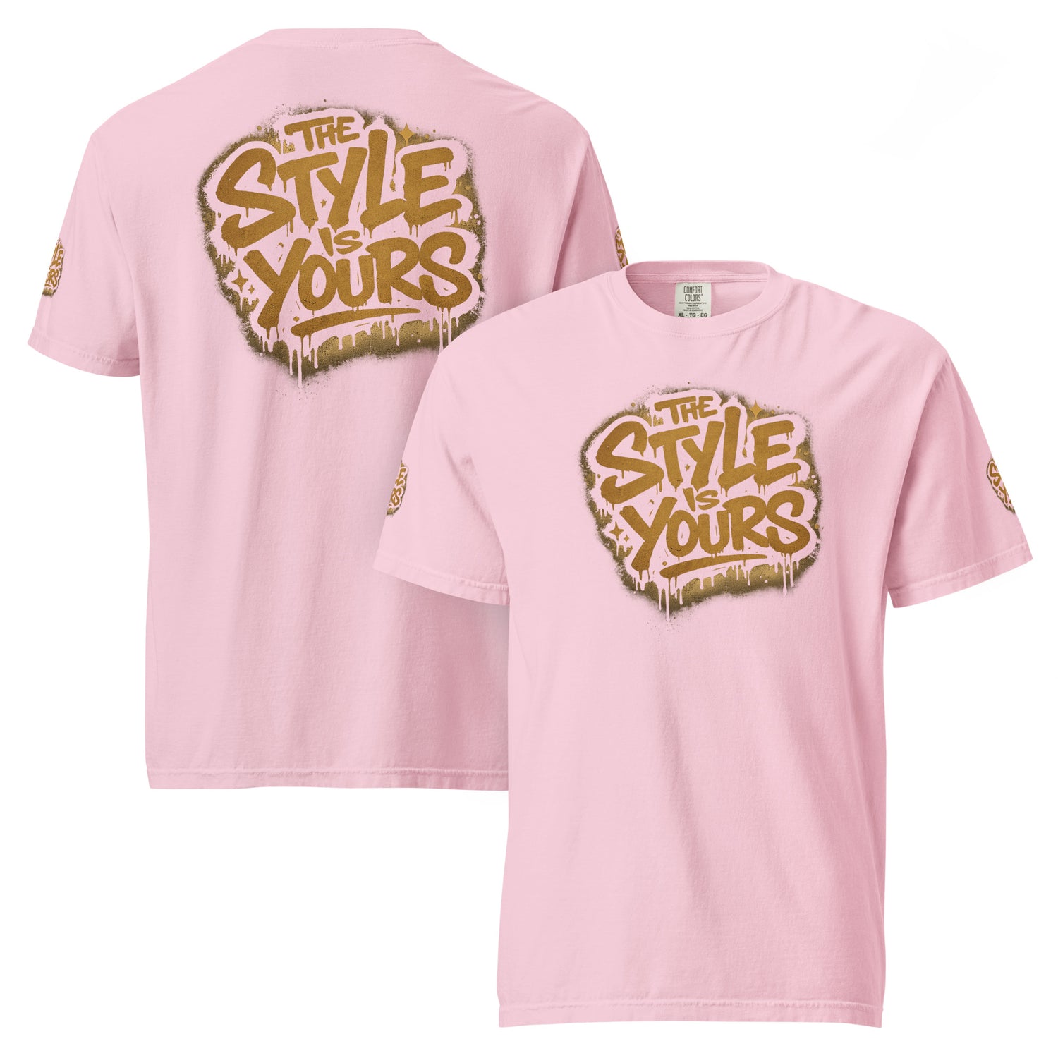 GoFly The Style Is Yours Unisex garment-dyed heavyweight t-shirt