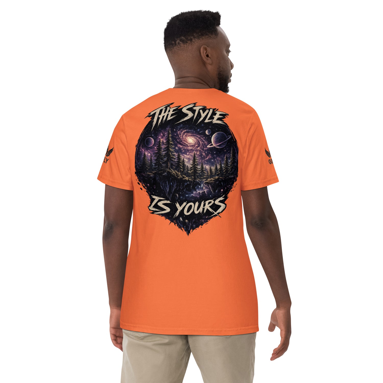 GoFly The Style Is Yours Unisex garment-dyed heavyweight t-shirt