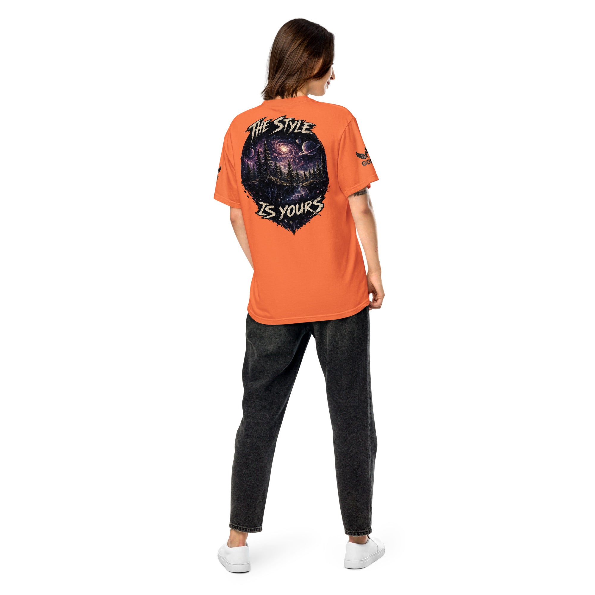 GoFly The Style Is Yours Unisex garment-dyed heavyweight t-shirt