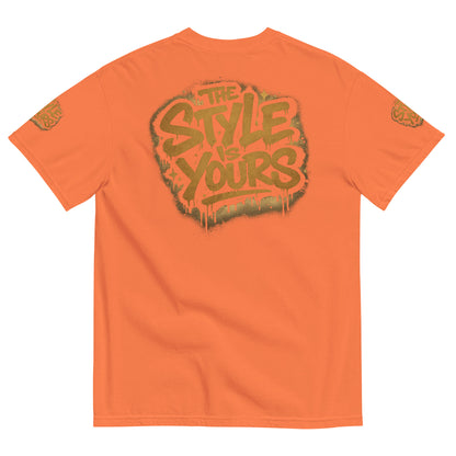 GoFly The Style Is Yours Unisex garment-dyed heavyweight t-shirt
