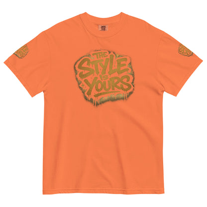 GoFly The Style Is Yours Unisex garment-dyed heavyweight t-shirt