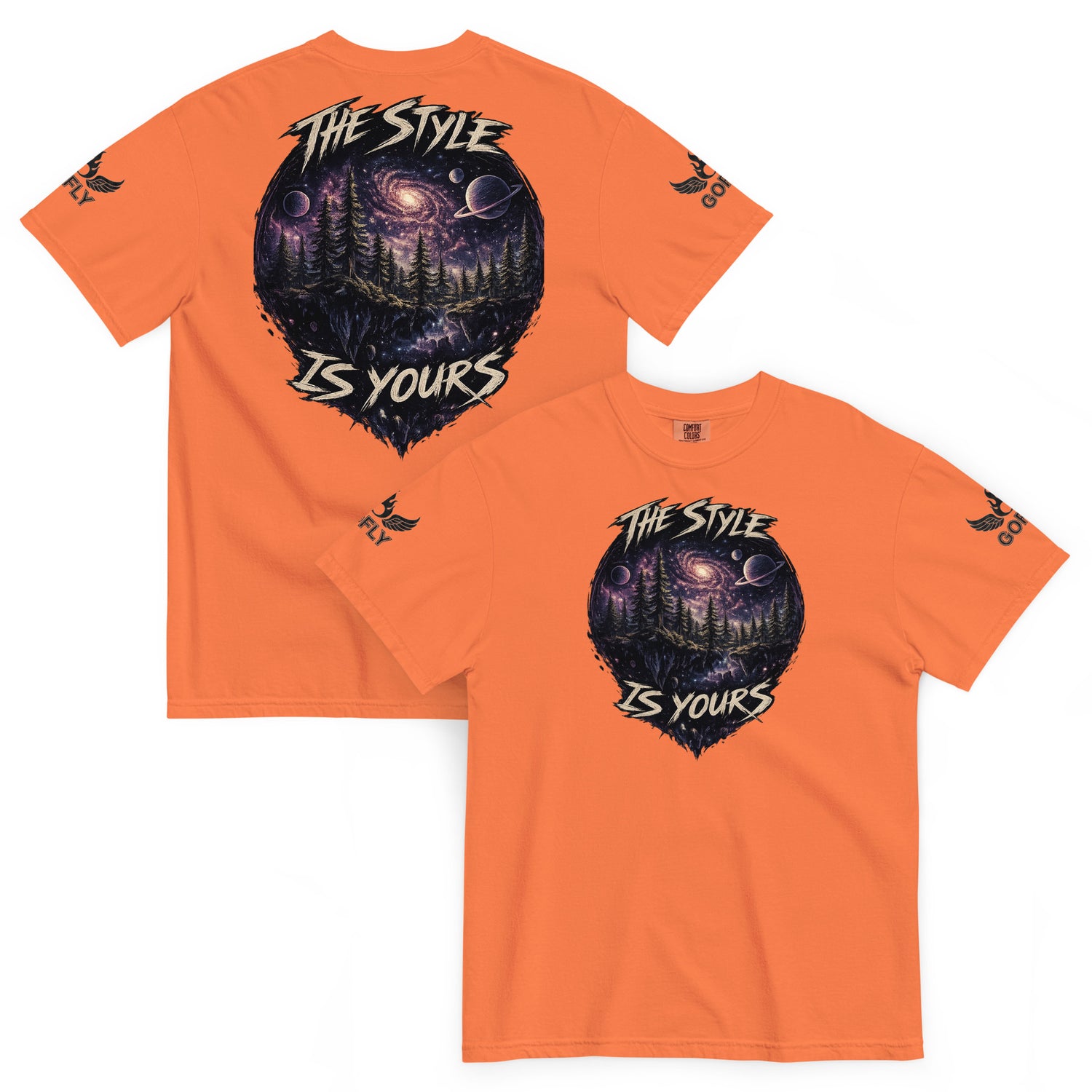 GoFly The Style Is Yours Unisex garment-dyed heavyweight t-shirt