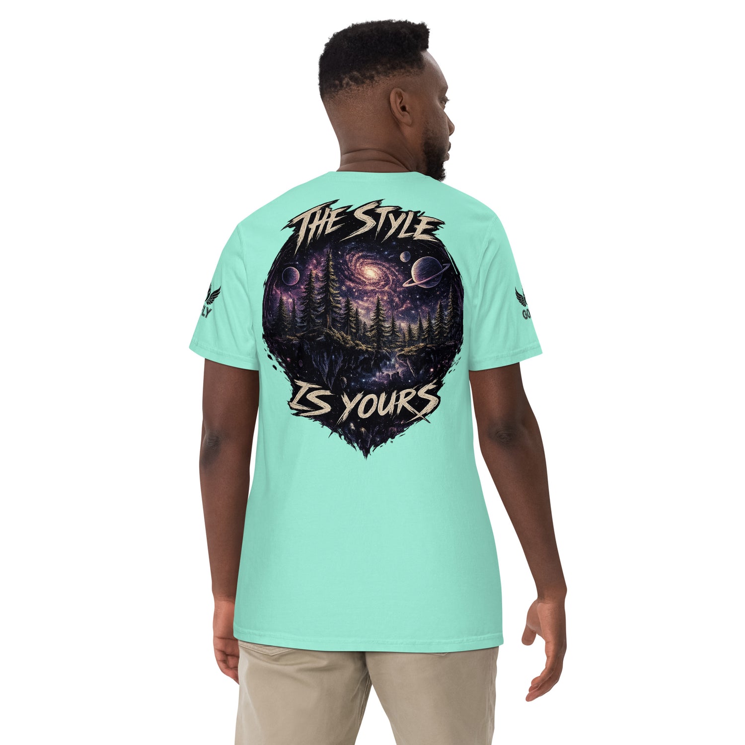 GoFly The Style Is Yours Unisex garment-dyed heavyweight t-shirt