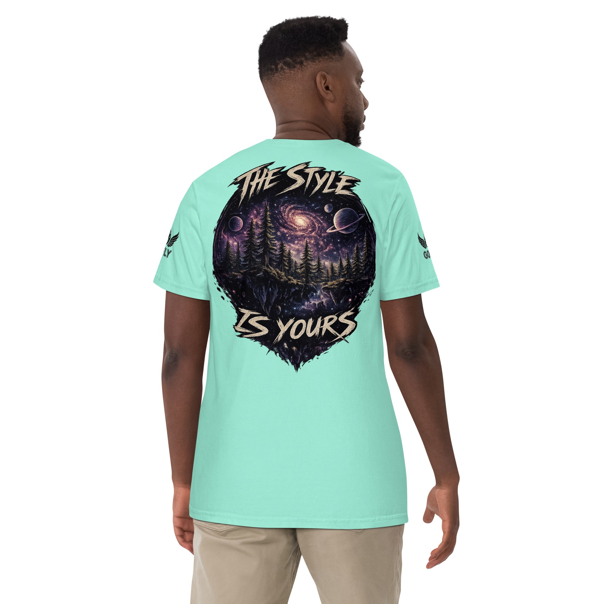 GoFly The Style Is Yours Unisex garment-dyed heavyweight t-shirt