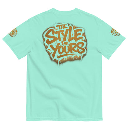 GoFly The Style Is Yours Unisex garment-dyed heavyweight t-shirt