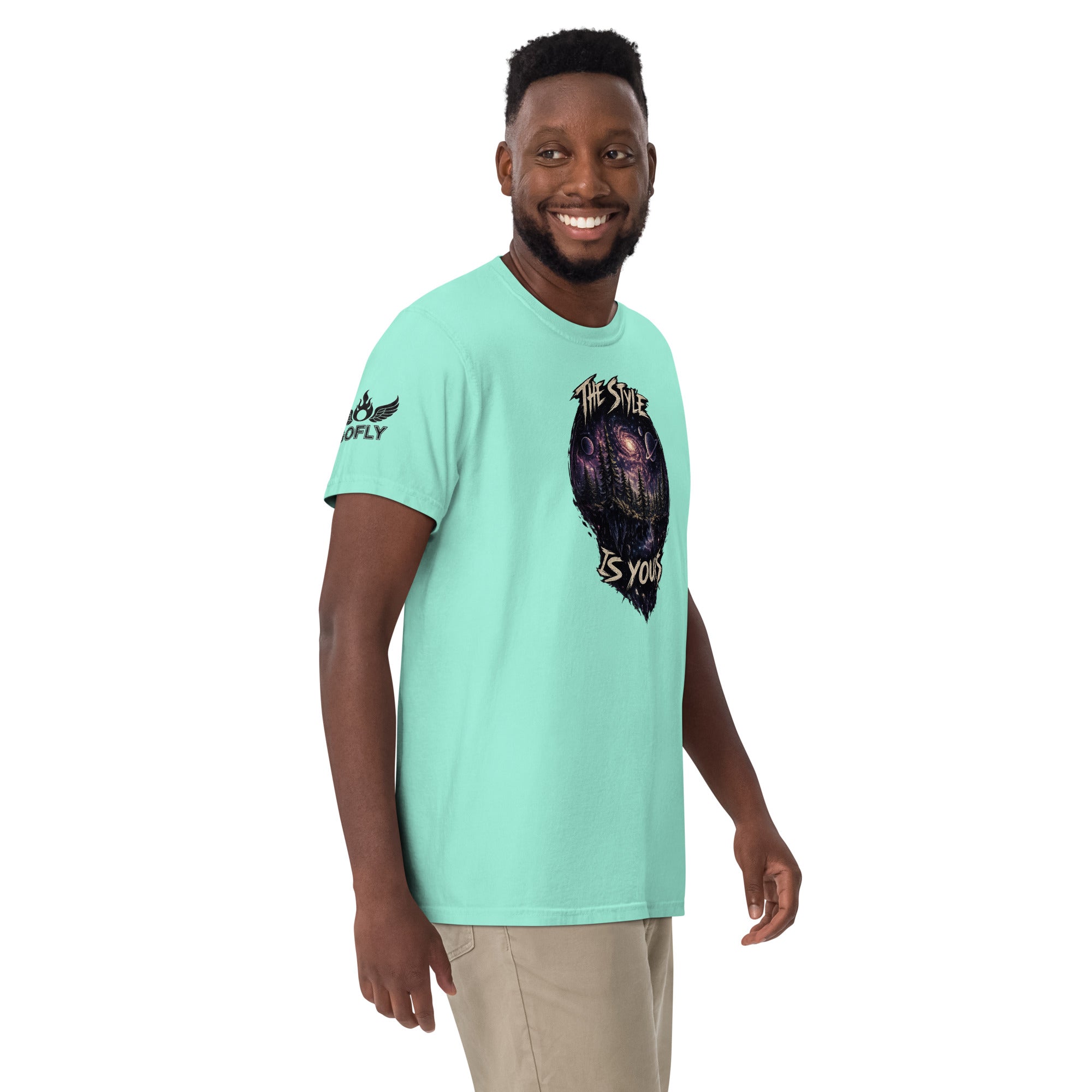 GoFly The Style Is Yours Unisex garment-dyed heavyweight t-shirt