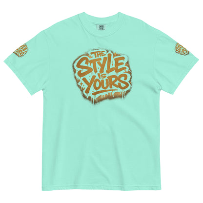 GoFly The Style Is Yours Unisex garment-dyed heavyweight t-shirt
