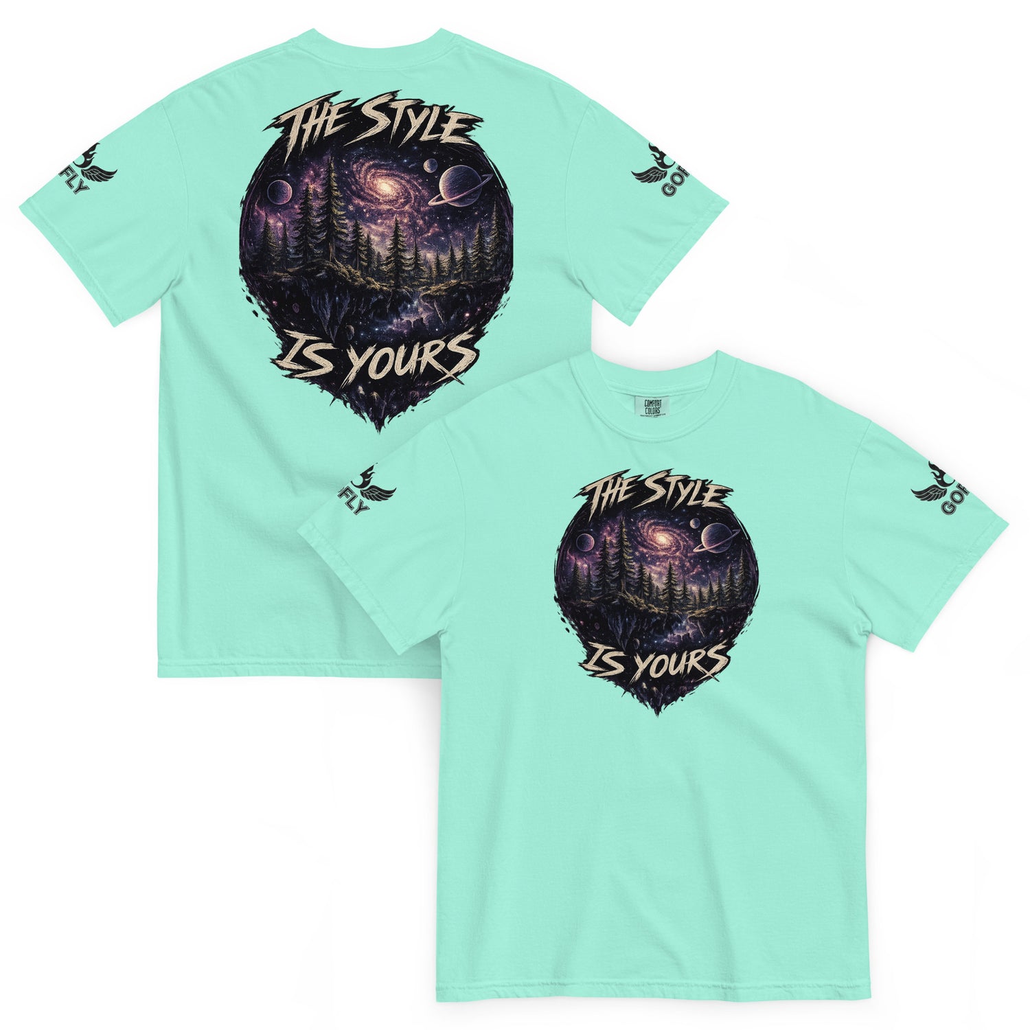 GoFly The Style Is Yours Unisex garment-dyed heavyweight t-shirt