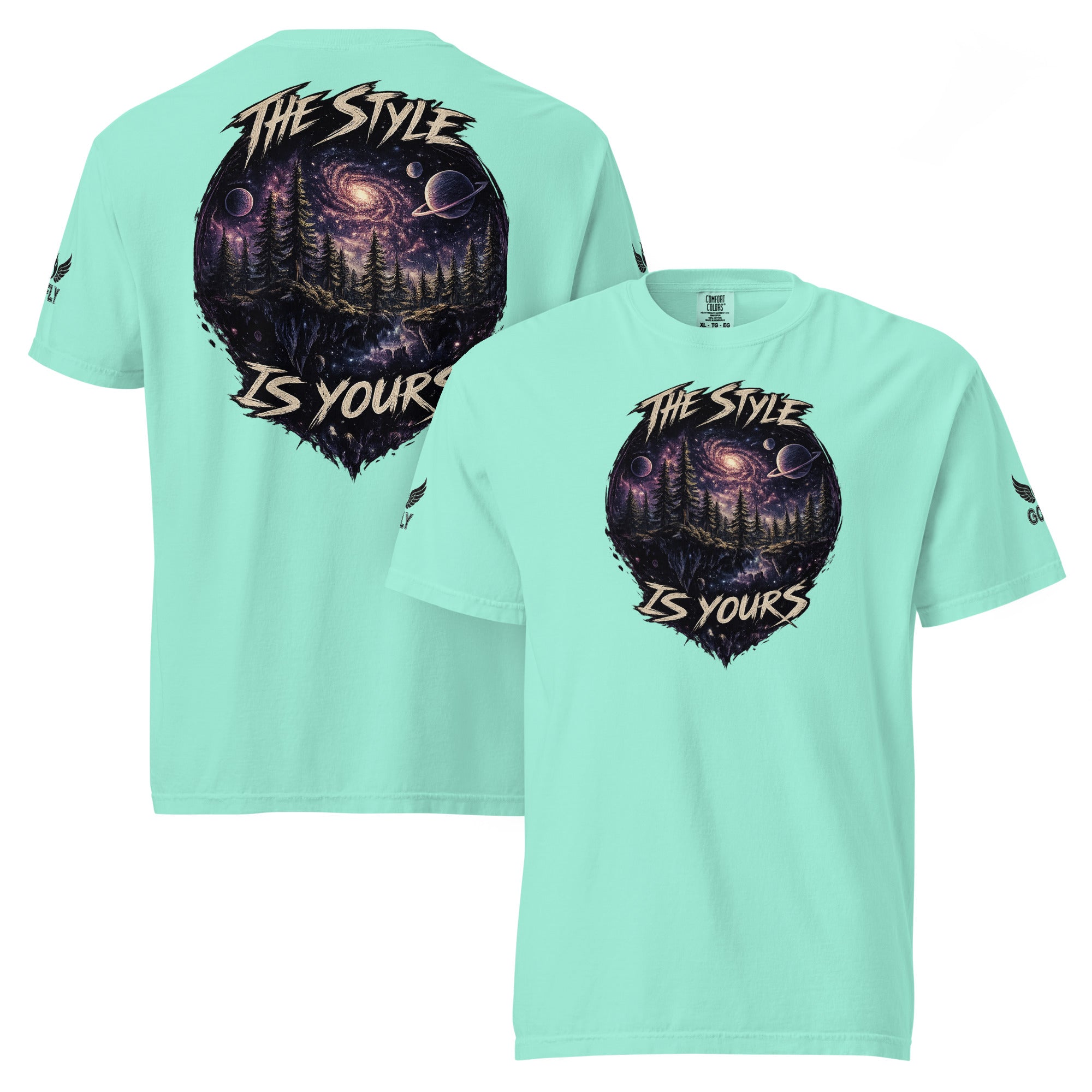 GoFly The Style Is Yours Unisex garment-dyed heavyweight t-shirt