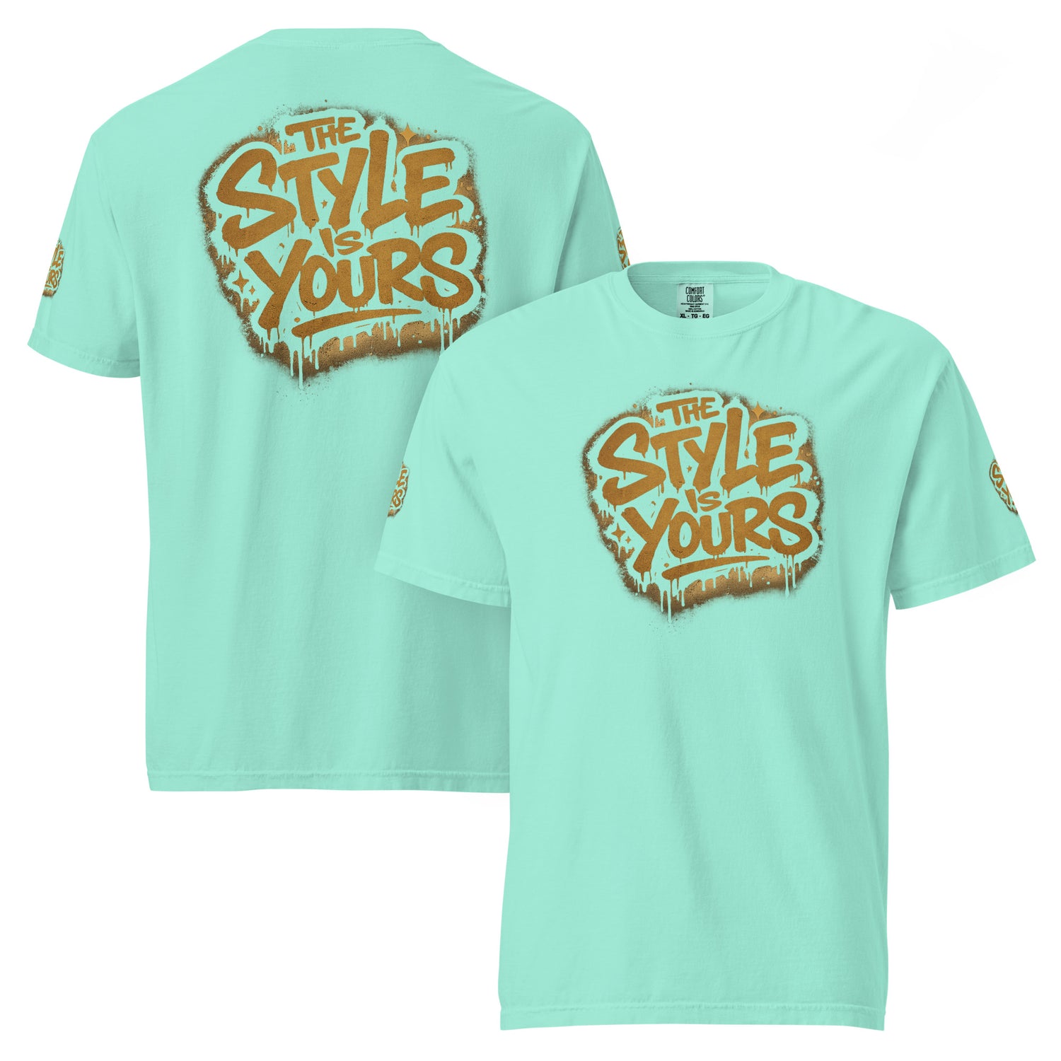 GoFly The Style Is Yours Unisex garment-dyed heavyweight t-shirt