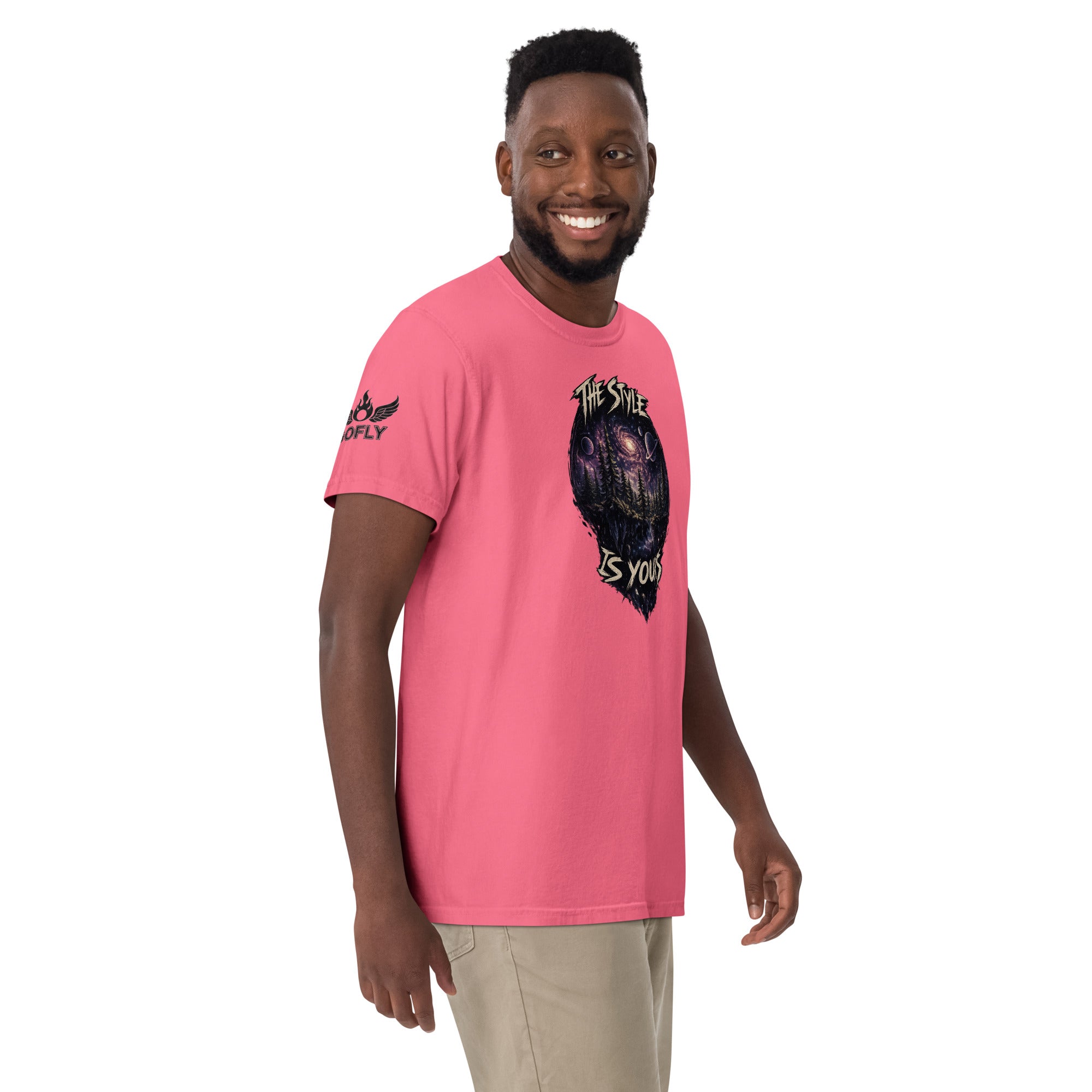 GoFly The Style Is Yours Unisex garment-dyed heavyweight t-shirt