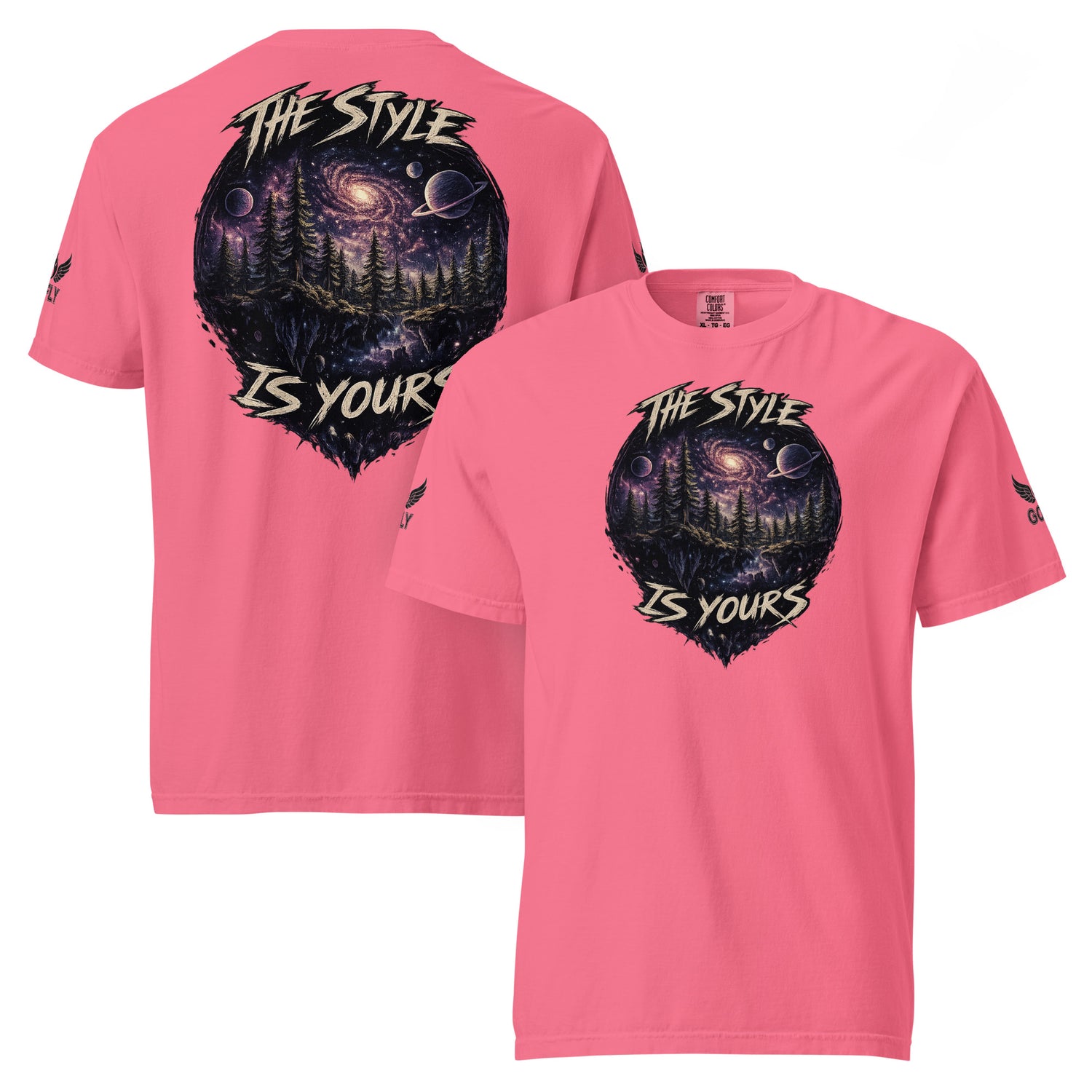 GoFly The Style Is Yours Unisex garment-dyed heavyweight t-shirt