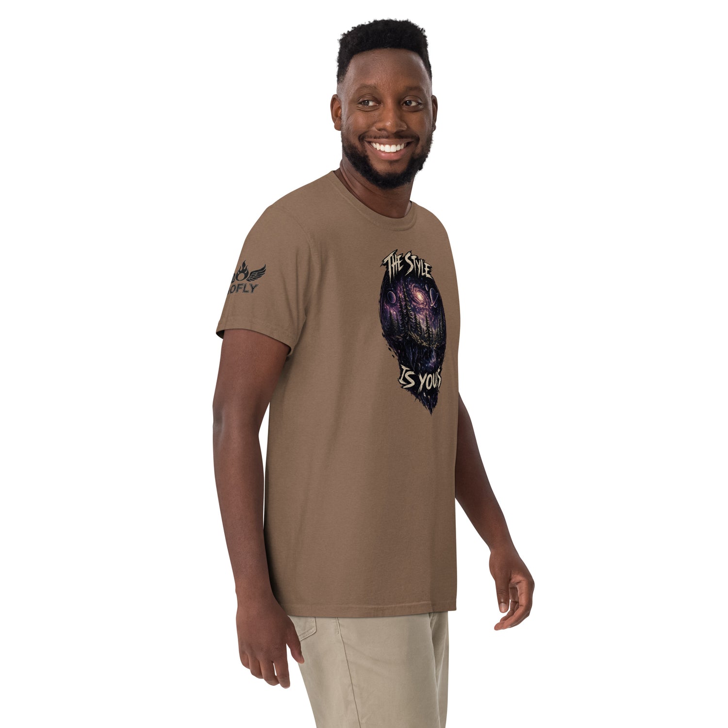 GoFly The Style Is Yours Unisex garment-dyed heavyweight t-shirt