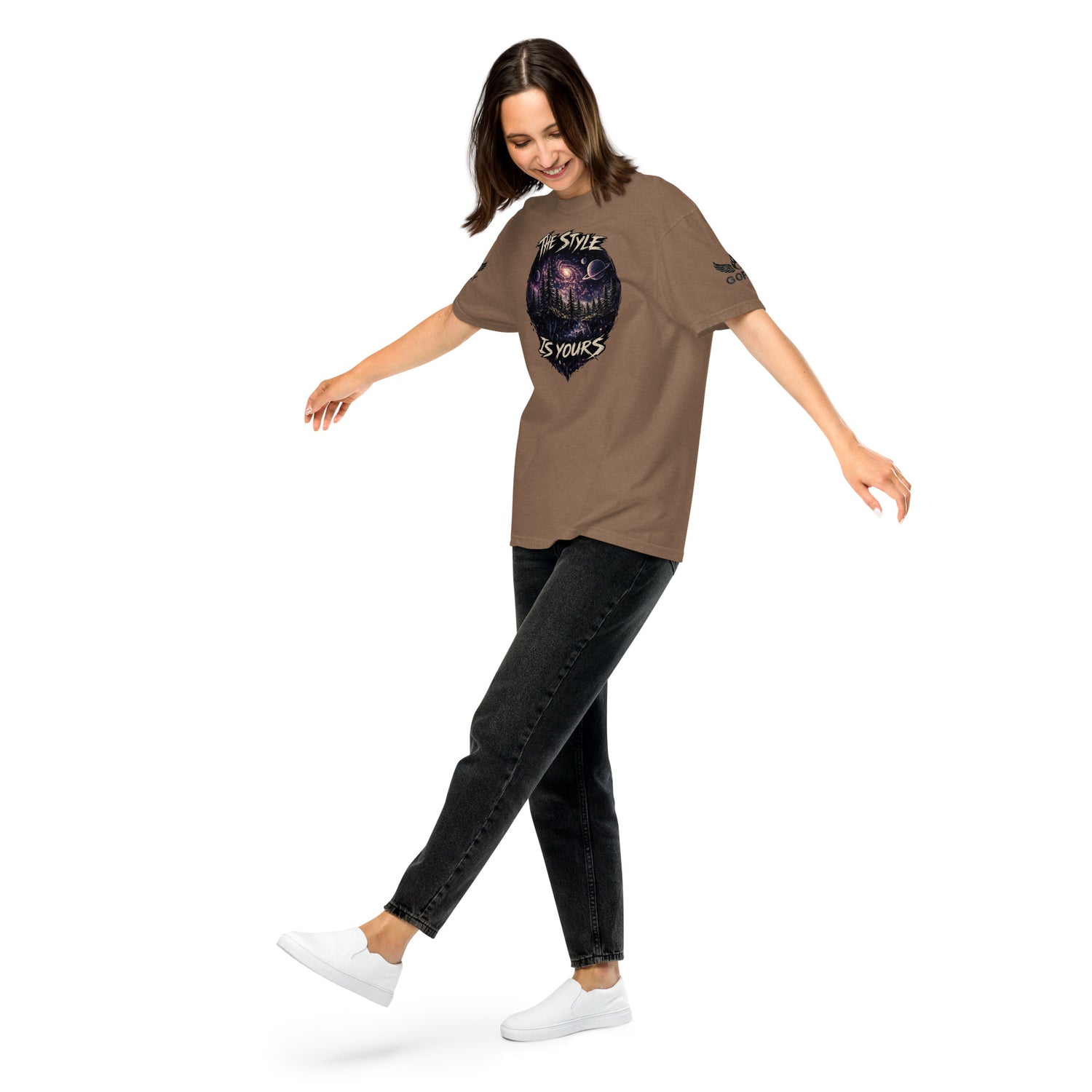 GoFly The Style Is Yours Unisex garment-dyed heavyweight t-shirt