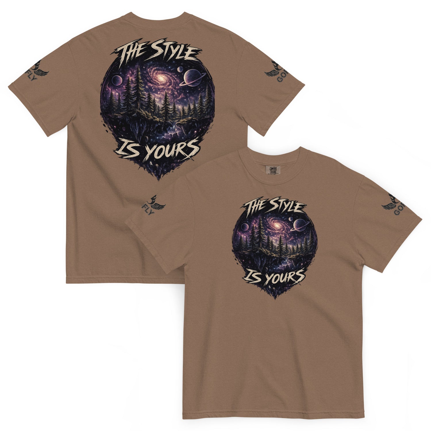 GoFly The Style Is Yours Unisex garment-dyed heavyweight t-shirt