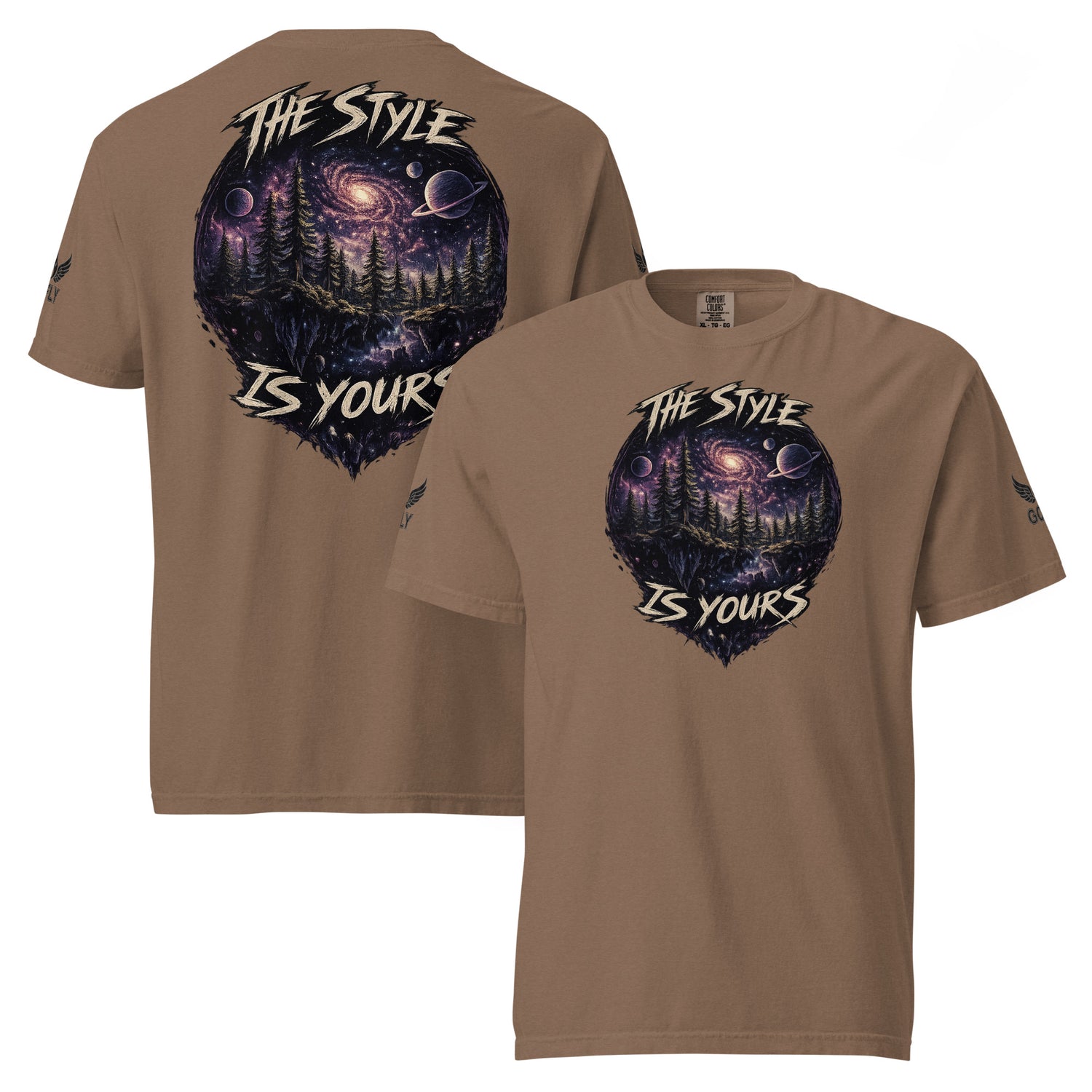 GoFly The Style Is Yours Unisex garment-dyed heavyweight t-shirt