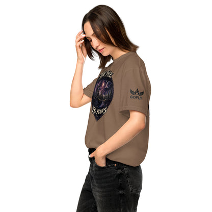 GoFly The Style Is Yours Unisex garment-dyed heavyweight t-shirt