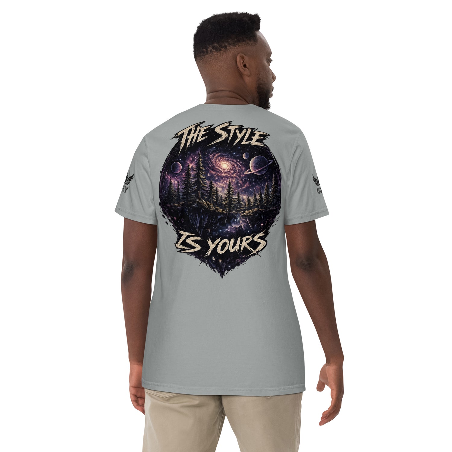 GoFly The Style Is Yours Unisex garment-dyed heavyweight t-shirt