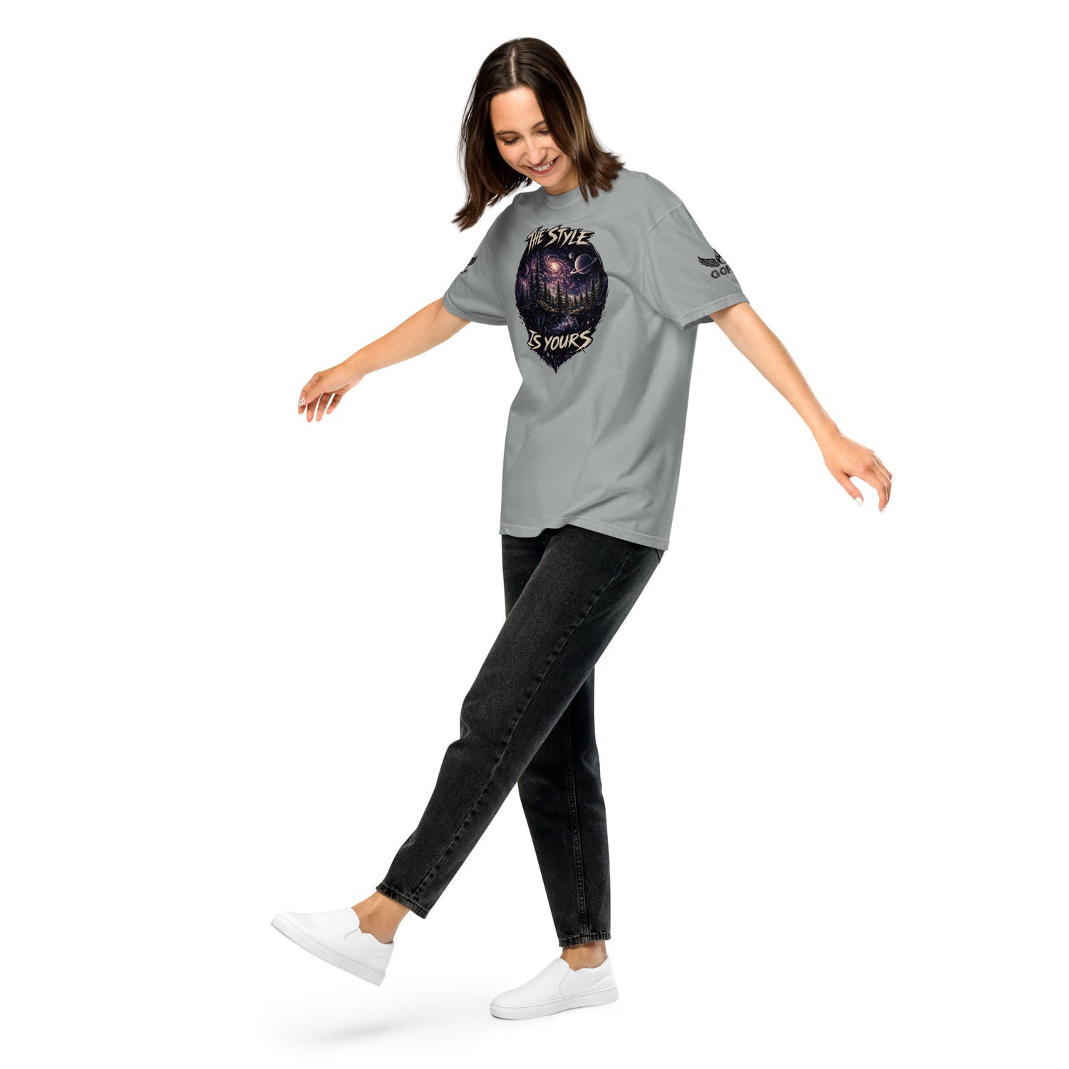 GoFly The Style Is Yours Unisex garment-dyed heavyweight t-shirt