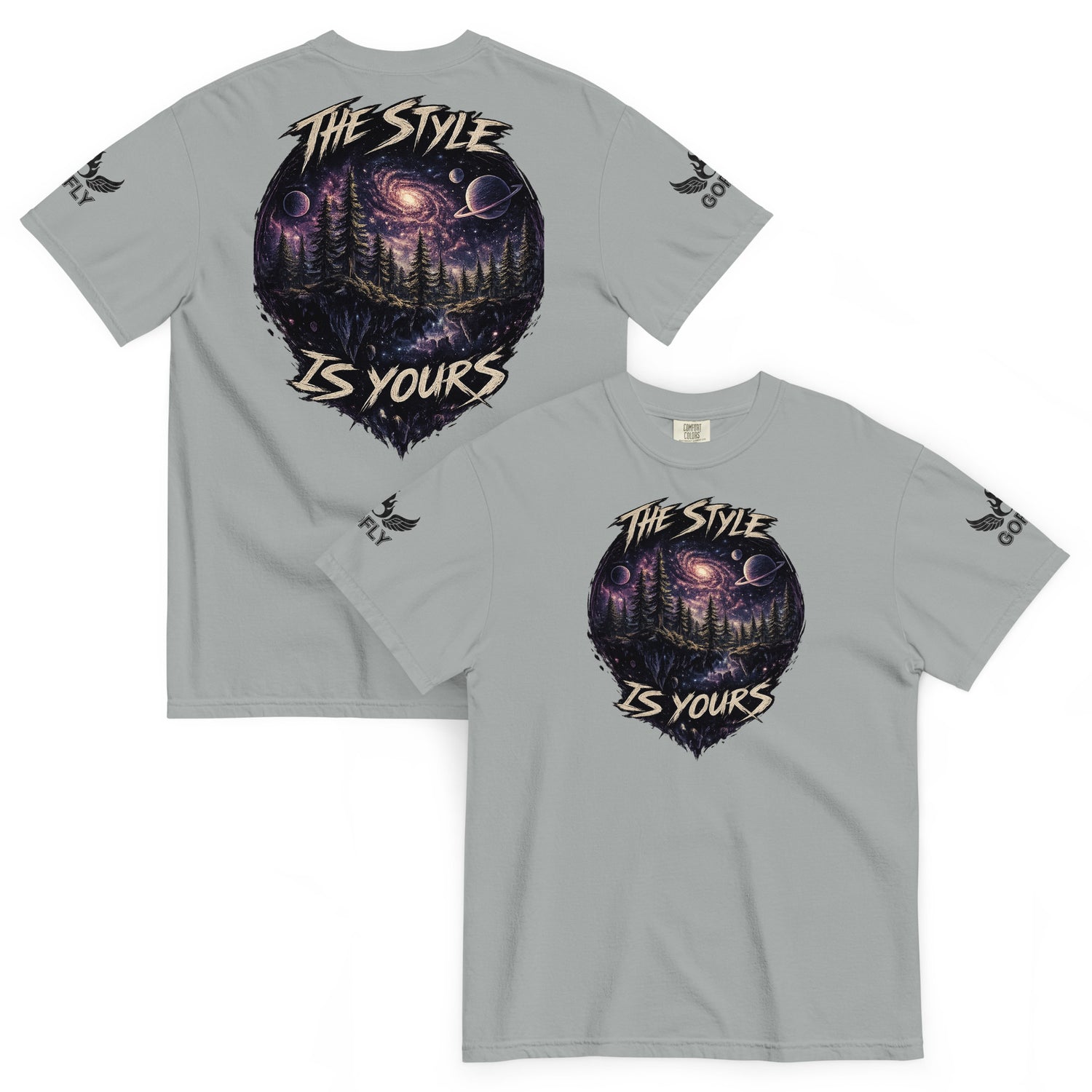 GoFly The Style Is Yours Unisex garment-dyed heavyweight t-shirt