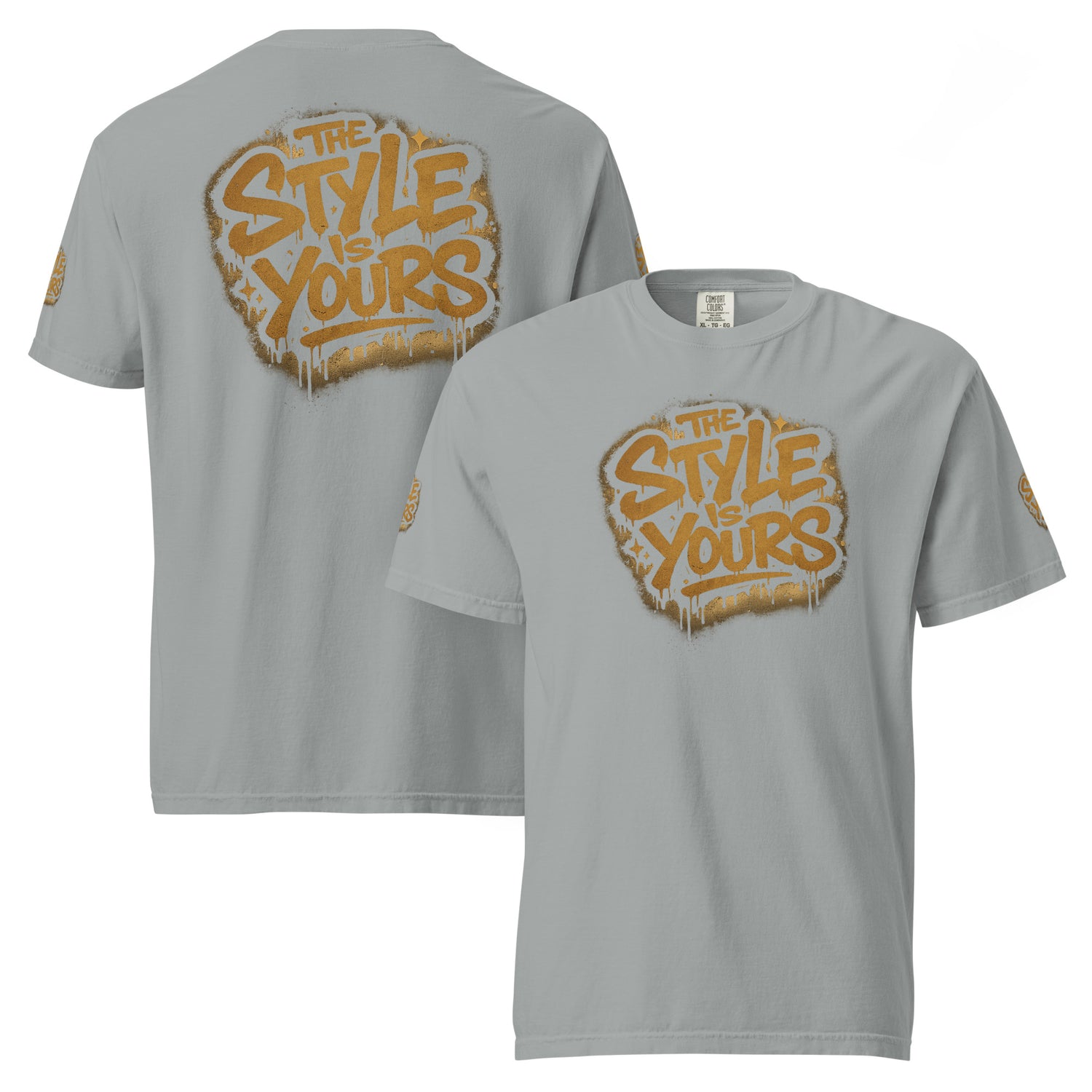 GoFly The Style Is Yours Unisex garment-dyed heavyweight t-shirt