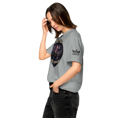 GoFly The Style Is Yours Unisex garment-dyed heavyweight t-shirt