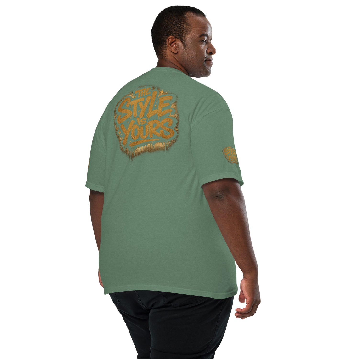 GoFly The Style Is Yours Unisex garment-dyed heavyweight t-shirt
