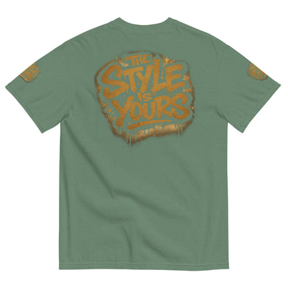GoFly The Style Is Yours Unisex garment-dyed heavyweight t-shirt