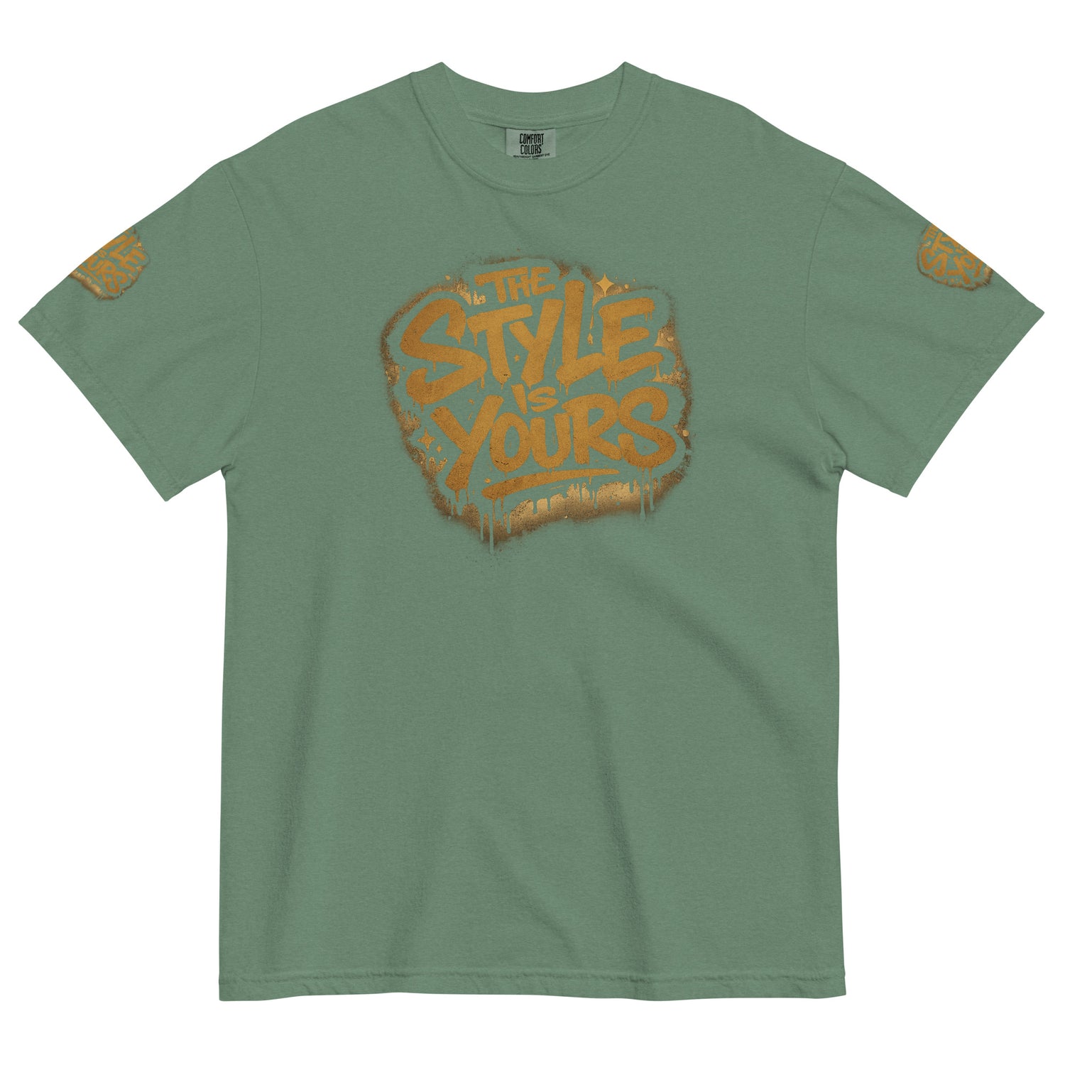 GoFly The Style Is Yours Unisex garment-dyed heavyweight t-shirt