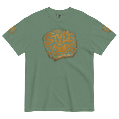 GoFly The Style Is Yours Unisex garment-dyed heavyweight t-shirt